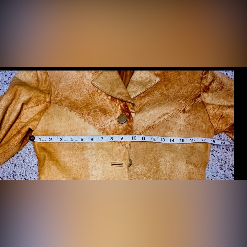 Stephen’s Tan Suede Blazer western size medium - Picture 9 of 10